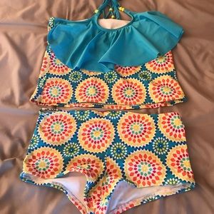 Lands’ End 2 piece swim suit